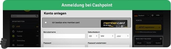 Cashpoint_Anmeldung