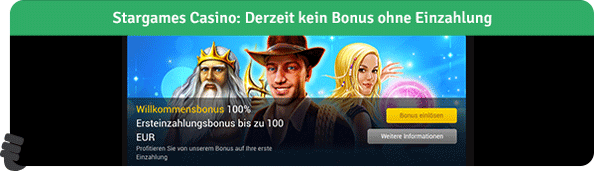 Stargames Casino Bonus