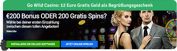 Go Wild Casino Bonus