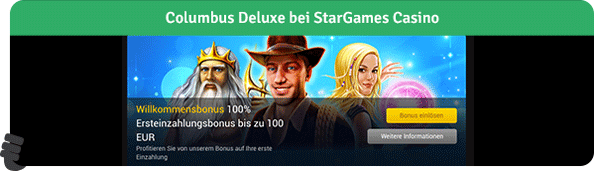 Stargames Casino Bonus