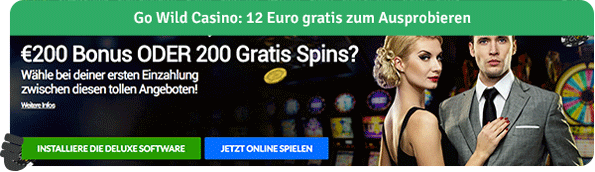 Go Wild Casino Bonus