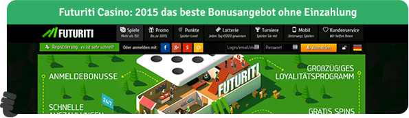 Futuriti Casino Bonus