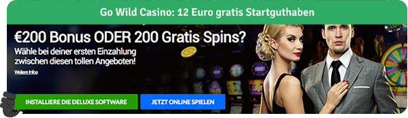 Go Wild Casino Bonus