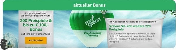 Mr. Green Bonus